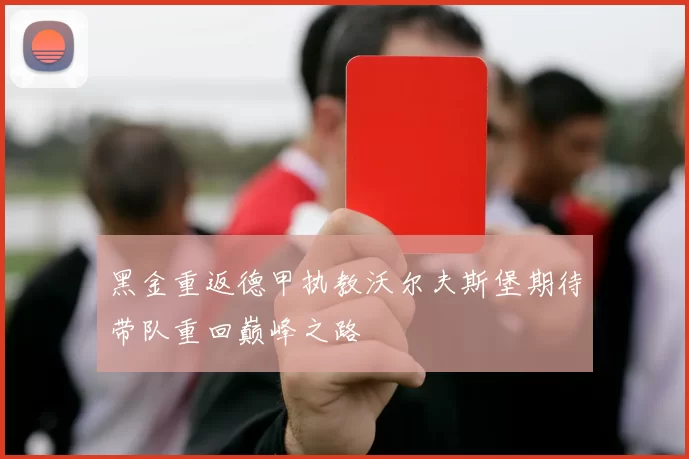 黑金重返德甲执教沃尔夫斯堡期待带队重回巅峰之路